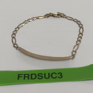 ESCLAVA ORO 10 K 4.7 GRMS (SEMINUEVO)