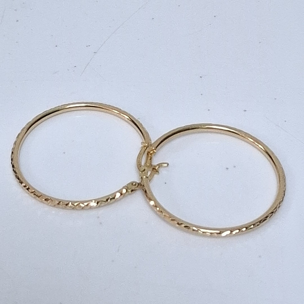 ARRACADAS PAR ORO 14 K 3 GRMS (SEMINUEVO)
