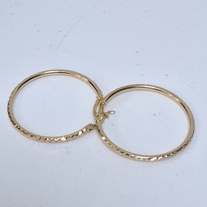 ARRACADAS PAR ORO 14 K 3 GRMS (SEMINUEVO)