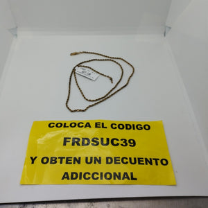 CADENA ORO 10 K 7.3 GRMS (SEMINUEVO)