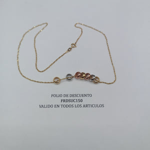 GARGANTILLA ORO 14 K 2.8 GRMS (SEMINUEVO)