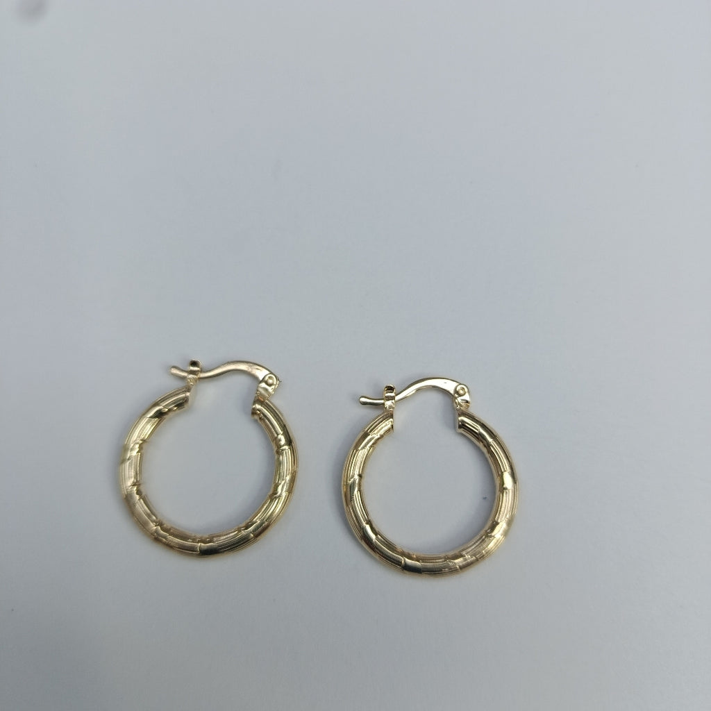 ARETES ARRACADAS 14K 2.6 GR (NUEVO)