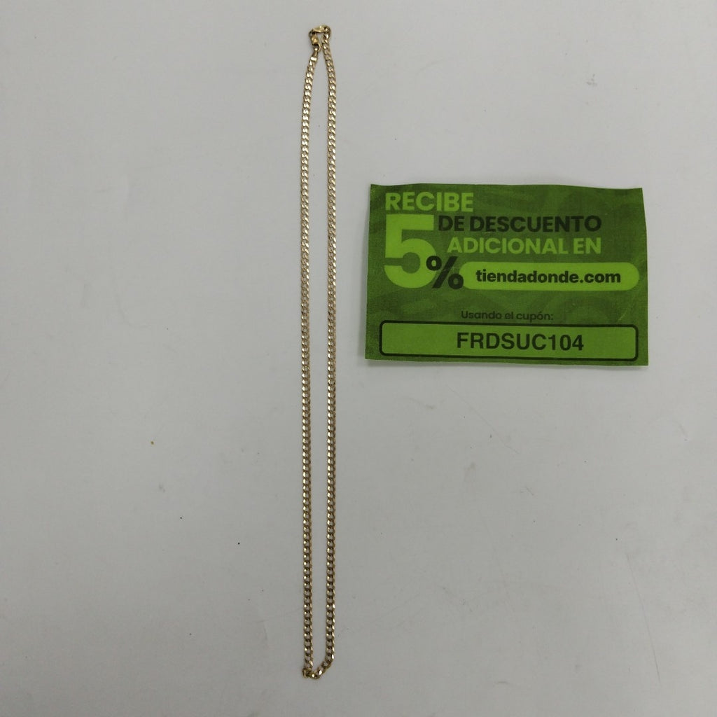 CADENA ORO 14 K 6.8 GRMS (SEMINUEVO)