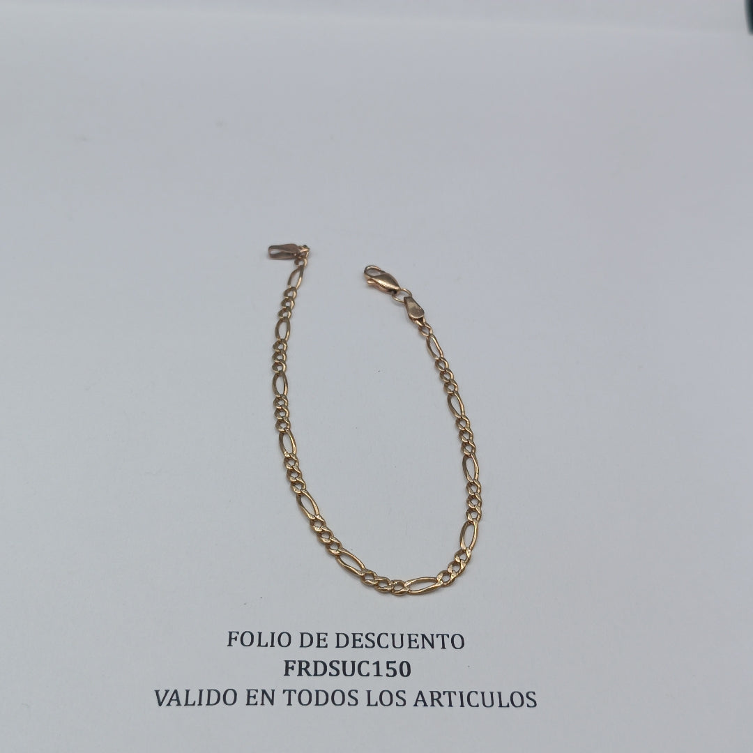 PULSERA ORO 14 K 2.9 GRMS (SEMINUEVO)