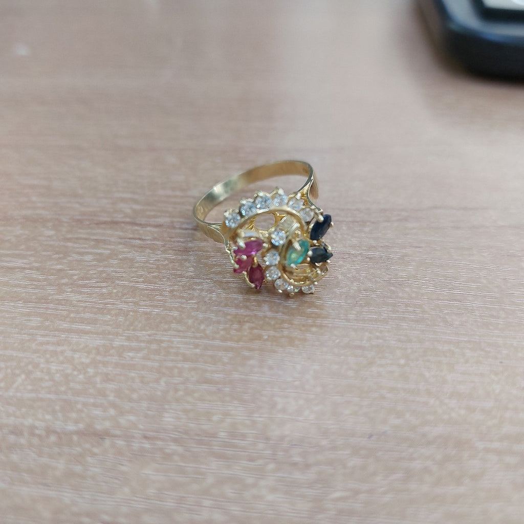 ANILLO ORO 14 K 3,50 GRMS (SEMINUEVO)