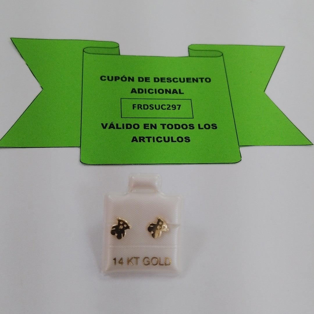 BROQUELES ORO 14K 0.8 (NUEVO)