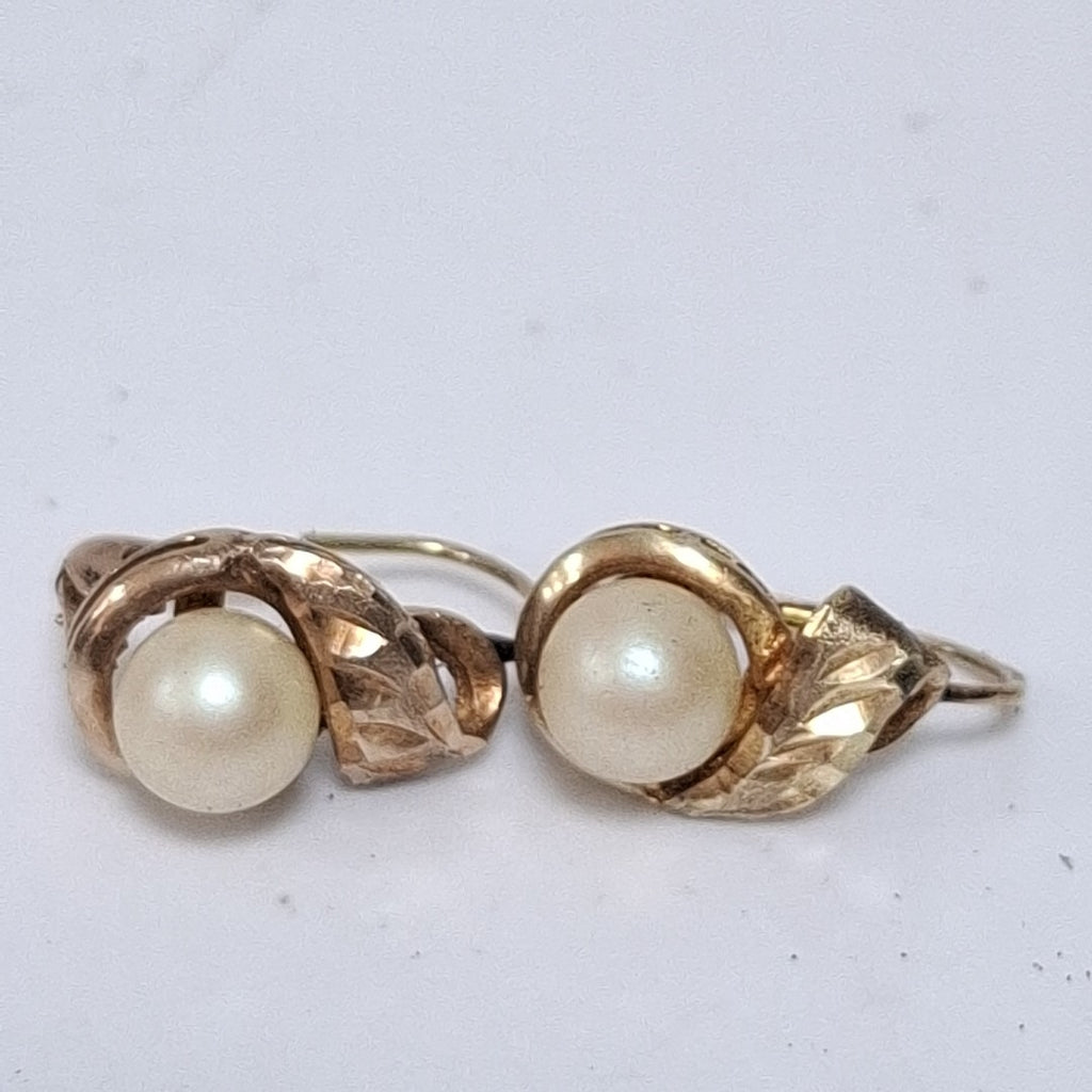 ARETES PAR ORO 10 K 3,20 GRMS (SEMINUEVO)