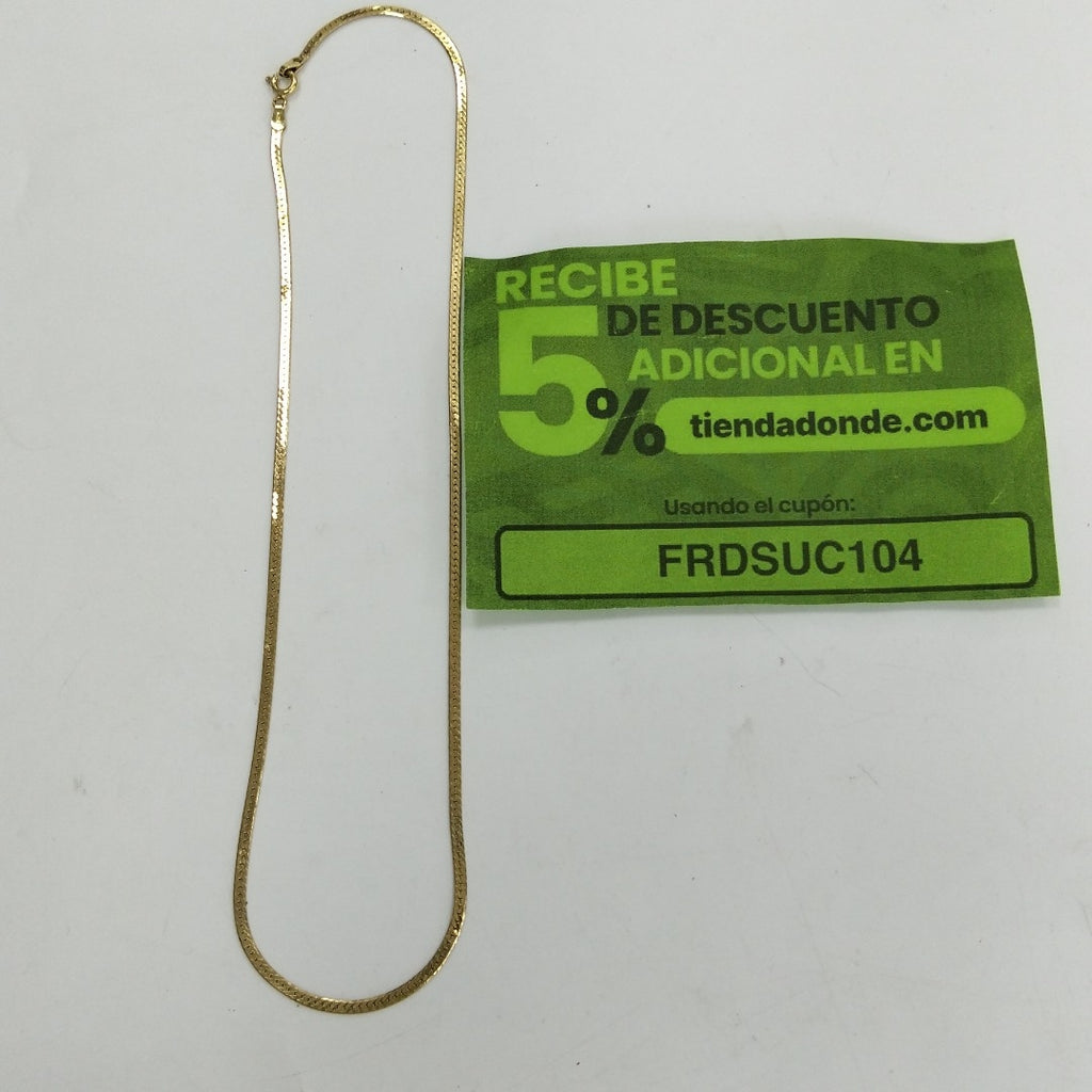 CADENA ORO 18 K 7,50 GRMS (SEMINUEVO)