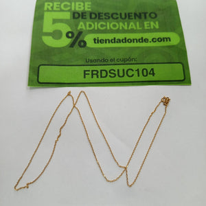 CADENA ORO 18 K 1,00 GRMS (SEMINUEVO)