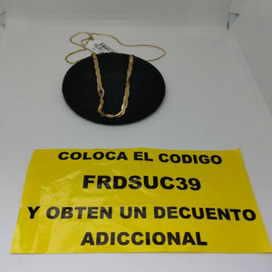 COLLAR ORO 14 K 3.1 GRMS (SEMINUEVO)