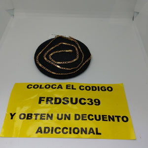 CADENA ORO 14 K 9.6 GRMS (SEMINUEVO)