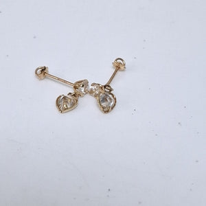 ARETES PAR ORO 14 K 0,60 GRMS (SEMINUEVO)