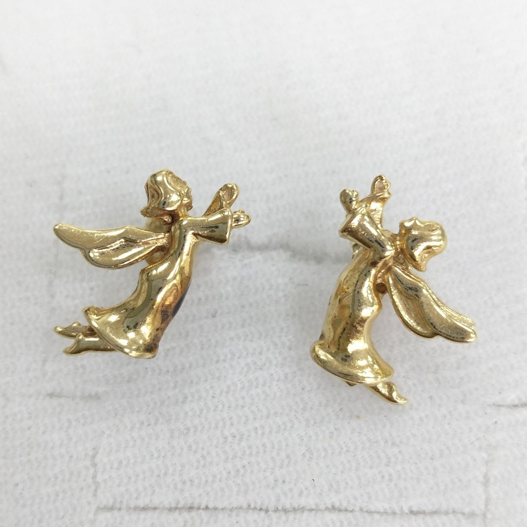 BROQUELES PAR ORO 14 K 3,20 GRMS (SEMINUEVO)