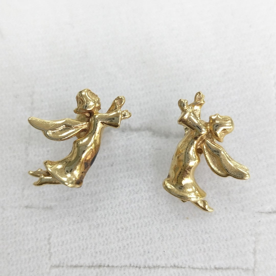 BROQUELES PAR ORO 14 K 3,20 GRMS (SEMINUEVO)