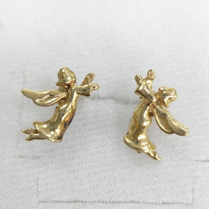 BROQUELES PAR ORO 14 K 3,20 GRMS (SEMINUEVO)
