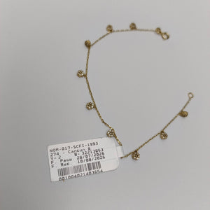 PULSERA ORO 14 K 2 GRMS (SEMINUEVO)
