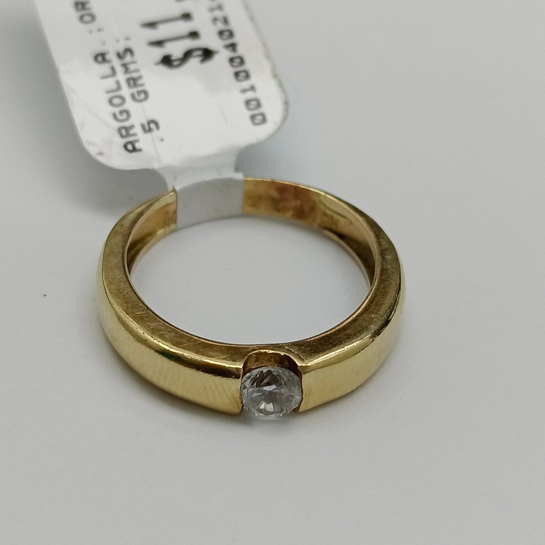 ARGOLLA ORO 10 K 2.5 GRMS (SEMINUEVO)
