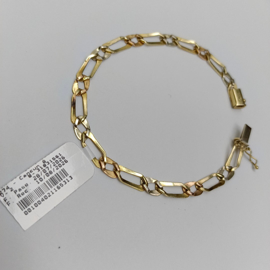 PULSERA ORO 14 K 9.1 GRMS (SEMINUEVO)