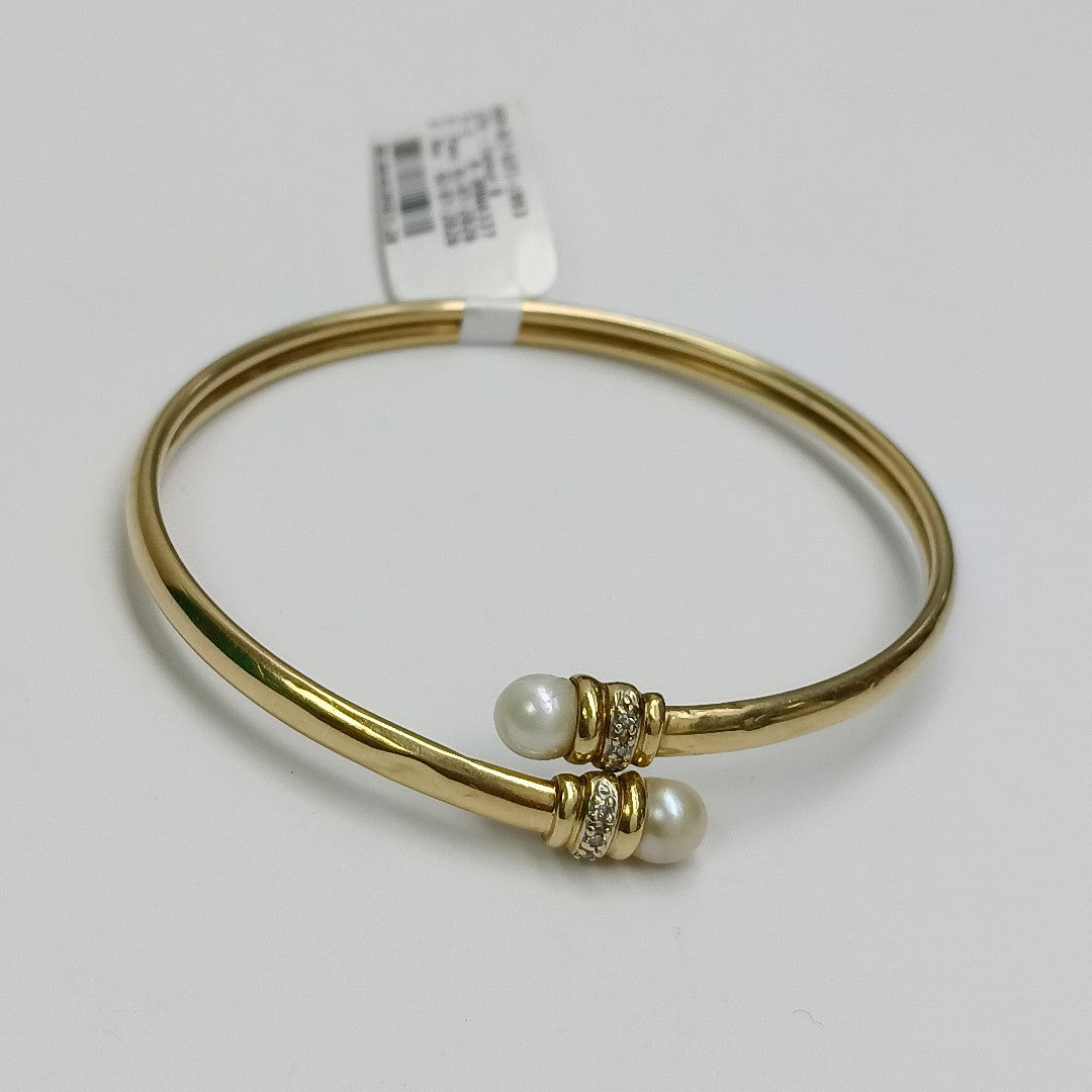 PULSERA RIGIDA ORO 14 K 6.7 GRMS (SEMINUEVO)