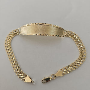 PULSERA ESCLAVA CHINO 14K 21 CM 9.7 GR (NUEVO)