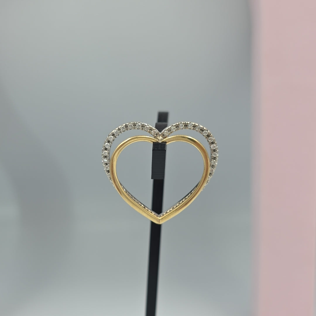 DIJE ORO, ORO COMBINADO 14 K 3.4 GRMS (SEMINUEVO)