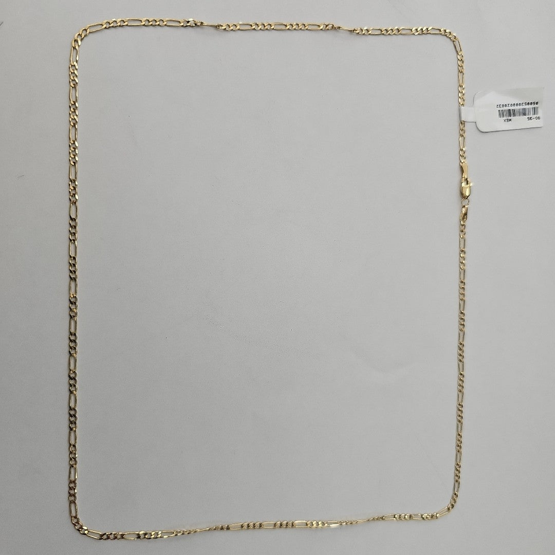 CADENA TEJIDO 3X1 14K 60 CM 5.7 GR (NUEVO)