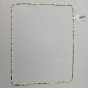CADENA TEJIDO 3X1 14K 60 CM 5.7 GR (NUEVO)