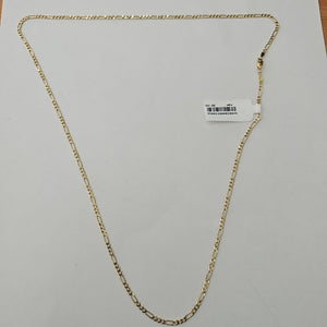 CADENA TEJIDO 3X1 14K 60 CM 5.7 GR (NUEVO)