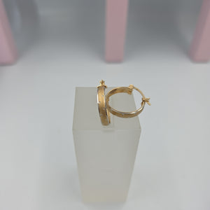 ARRACADAS PAR ORO 14 K 3.6 GRMS (SEMINUEVO)