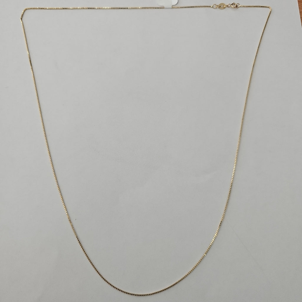 CADENA VENECIANO 14K 60 CM 2.6 GR (NUEVO)