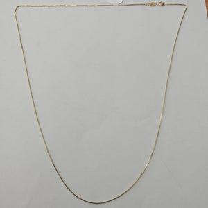 CADENA VENECIANO 14K 60 CM 2.6 GR (NUEVO)