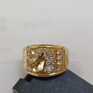 ANILLO ORO 10 K 8,20 GRMS (SEMINUEVO)