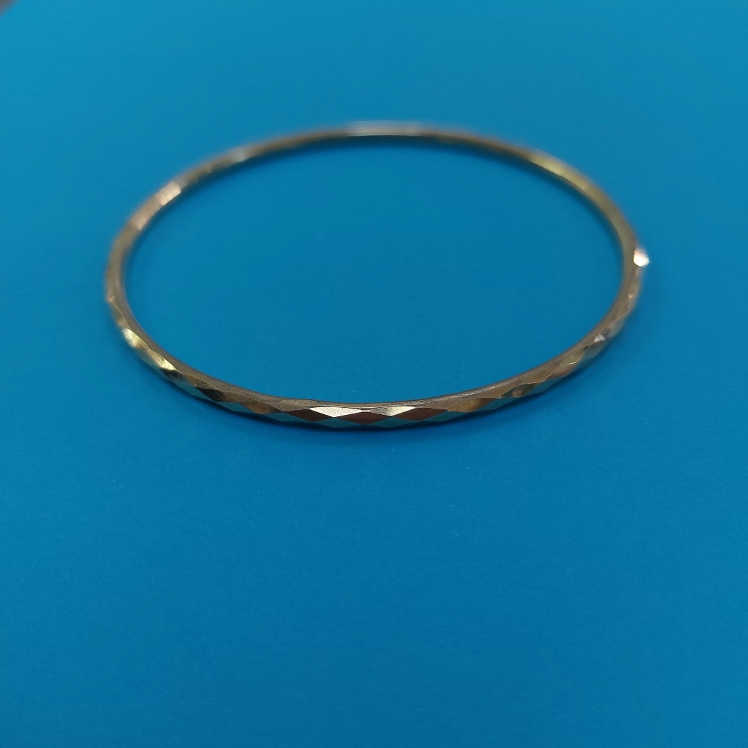 PULSERA RIGIDA ORO 14 K 6.8 GRMS (SEMINUEVO)