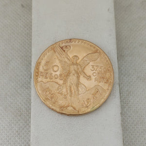 Moneda Centenario Cincuenta Pesos Oro Mexicano 21.6K
