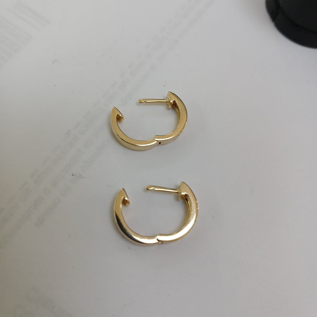 ARETES PAR ORO 14 K 3,00 GRMS (SEMINUEVO)