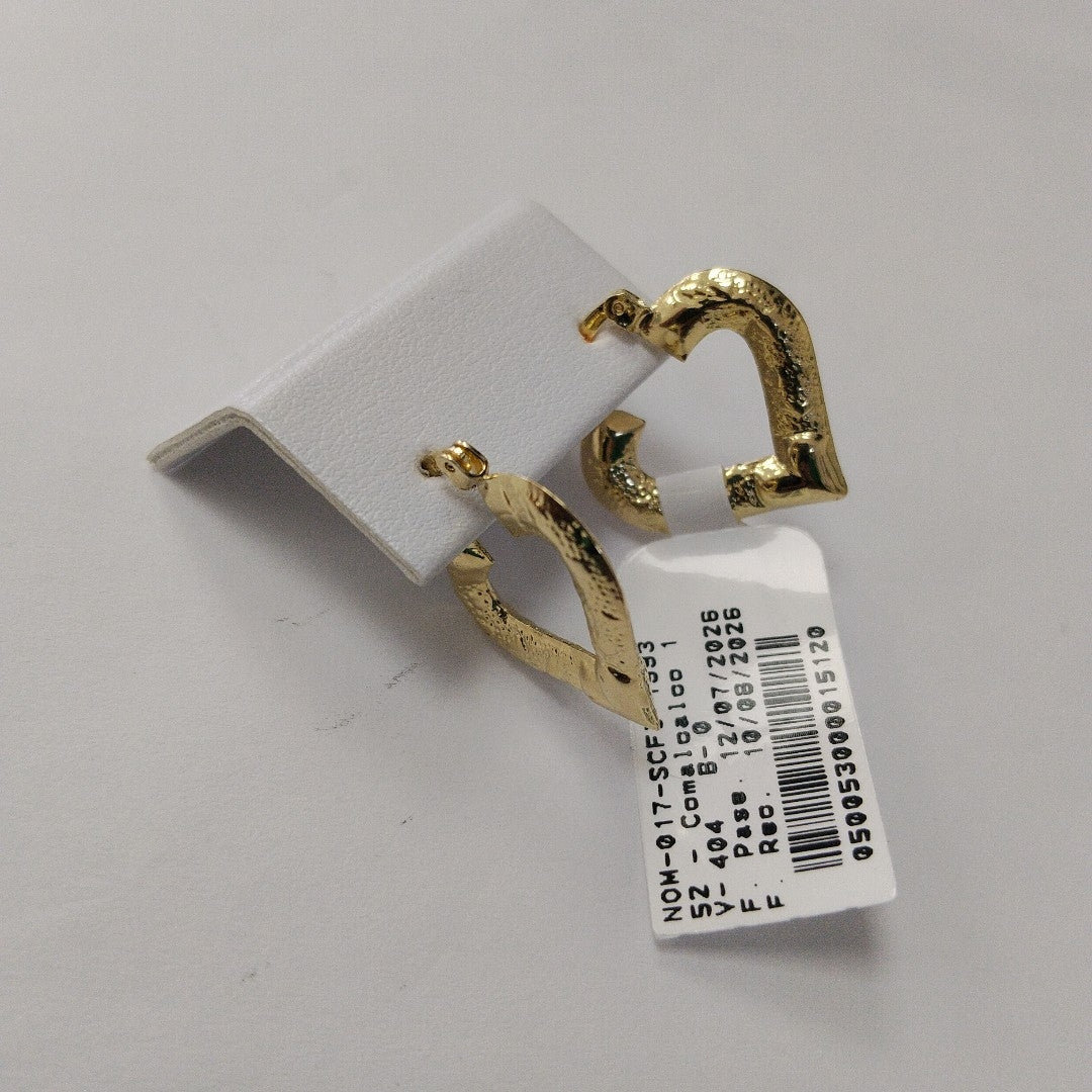 ARETES ARRACADAS 14K 1.8 GR (NUEVO)