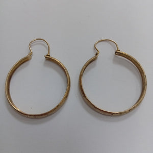 ARRACADAS PAR ORO 8 K 6.4 GRMS (SEMINUEVO)
