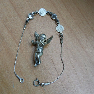 DIJE,PULSERA PLATA 8,40 GRMS (SEMINUEVO)