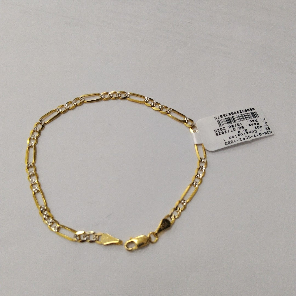 PULSERA 3X1 14K 21 CM 4.6 GR (NUEVO)