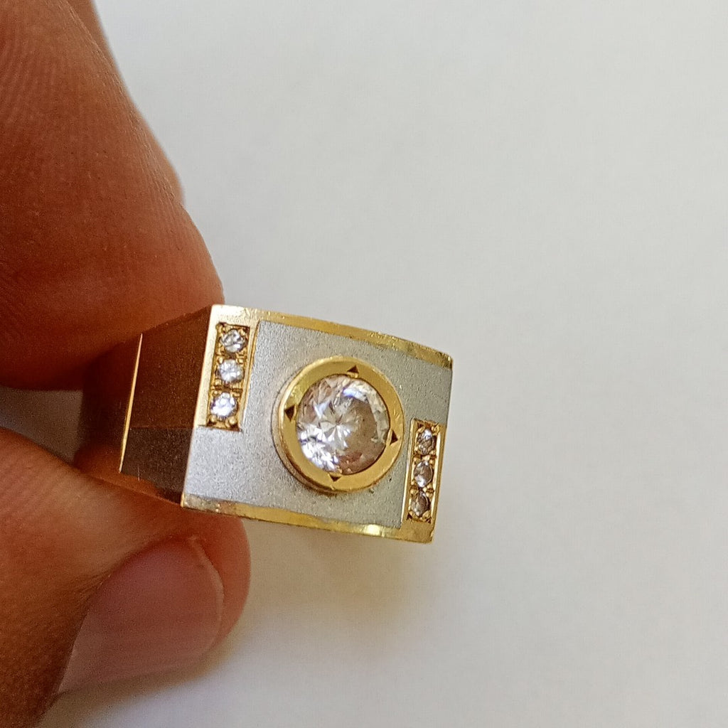 ANILLO ORO 14 K 9,30 GRMS (SEMINUEVO)