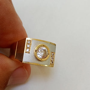 ANILLO ORO 14 K 9,30 GRMS (SEMINUEVO)