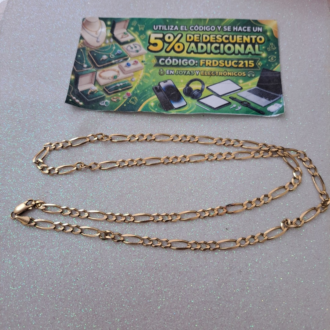 CADENA ORO 14 K 15,80 GRMS (SEMINUEVO)