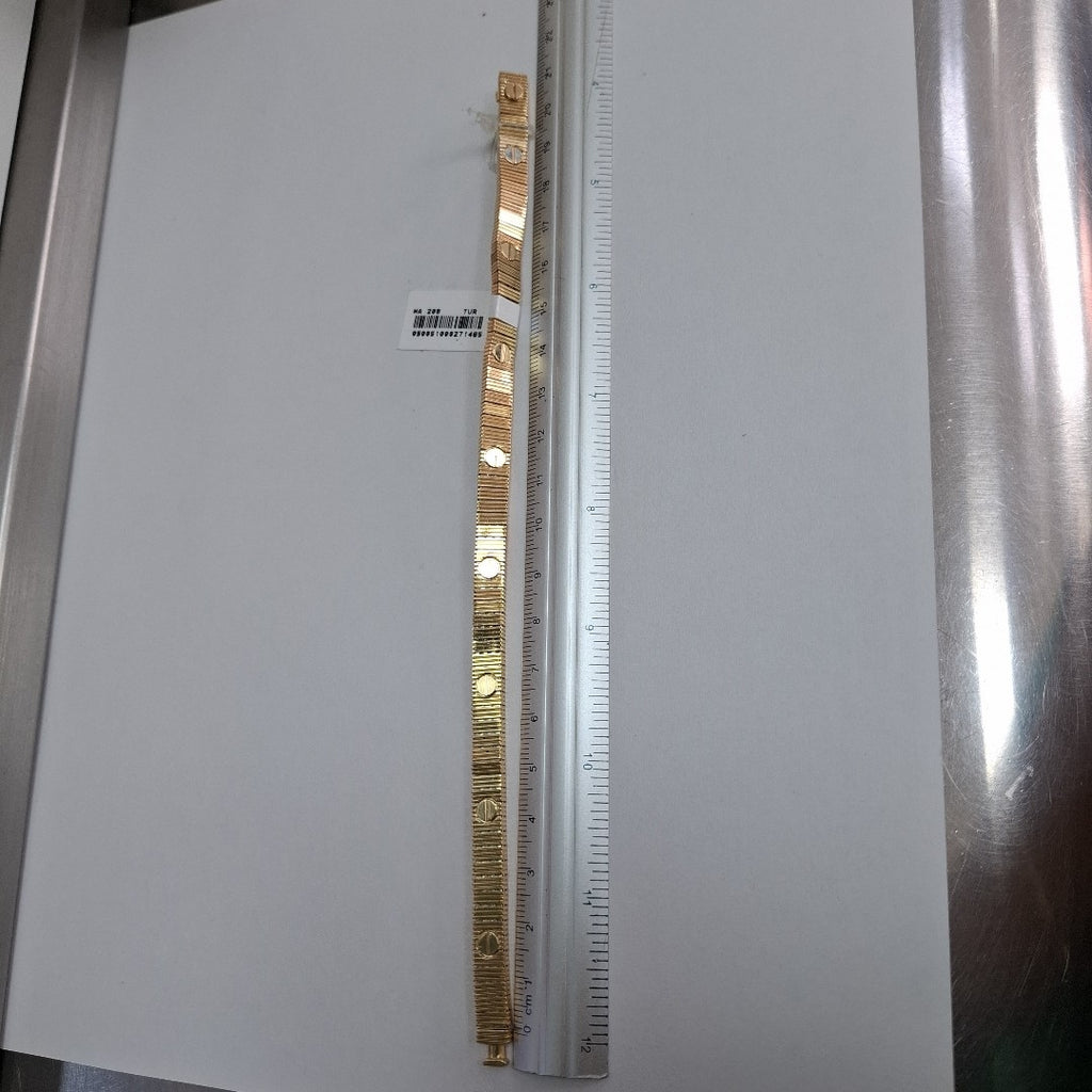 PULSERAS CABALLERO ORO 14K 15.6 (NUEVO)