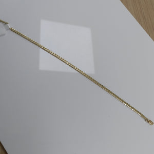 PULSERA BARBADA 14K 21 CM 3.8 GR (NUEVO)