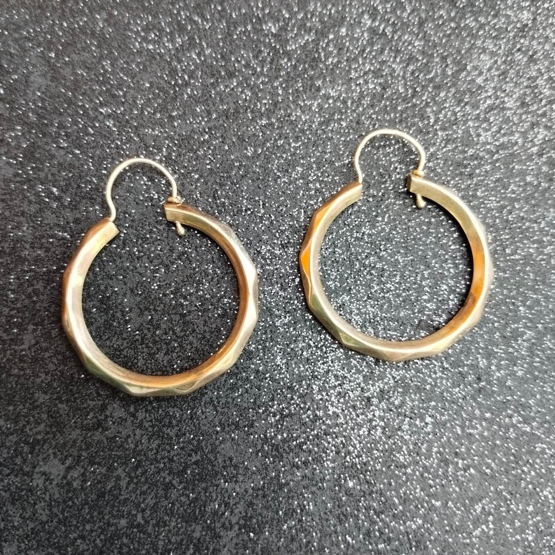 ARRACADAS PAR ORO 8 K 3,80 GRMS (SEMINUEVO)