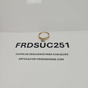 SOLITARIO ORO 14 K 2,20 GRMS (SEMINUEVO)