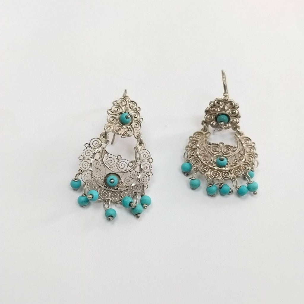 ARETES PAR PLATA 6,40 GRMS (SEMINUEVO)