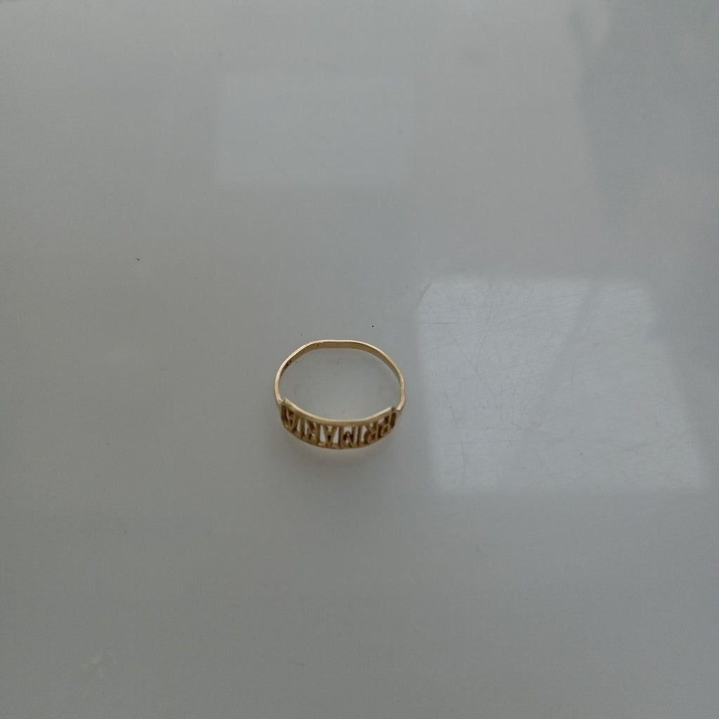 ANILLITO ORO 10 K 0.7 GRMS (SEMINUEVO)
