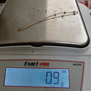 PULSERA ORO 10 K 0.9 GRMS (SEMINUEVO)