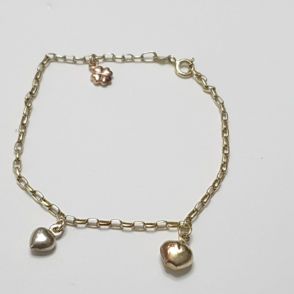 PULSERA ORO COMBINADO 8 K 3,30 GRMS (SEMINUEVO)